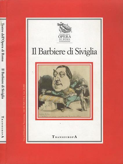 Il barbiere di Siviglia - Gioachino Rossini - copertina