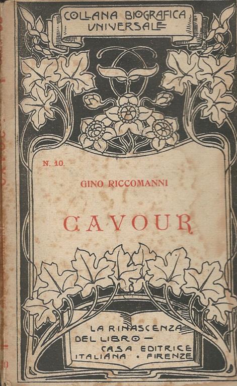 Cavour - Gino Riccomanni - copertina