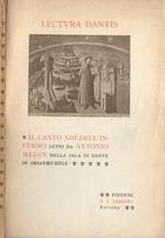 Il Canto XIII dell' inferno letto da Antonio Medin nella Sala di Dante in Orsanmichele