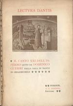 Il Canto XXI dell' inferno letto da Domenico Guerri nella Sala di Dante in Orsanmichele