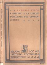 L' omicidio e la lesione personale del consenziente