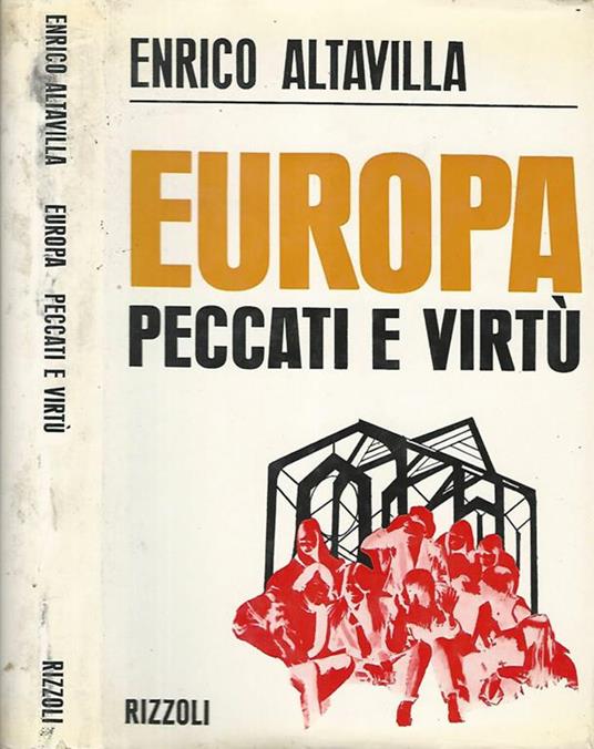 Europa peccati e virtù - Enrico Altavilla - copertina