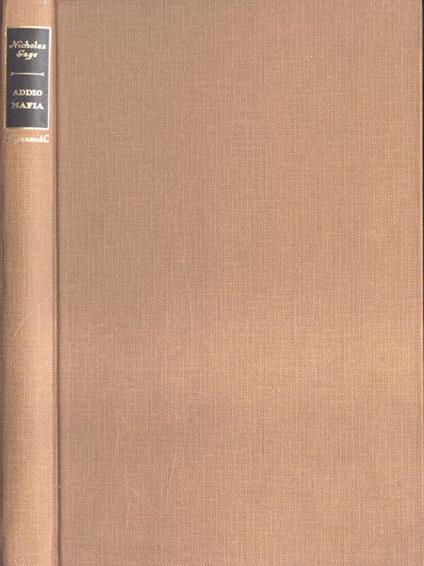 Addio mafia - Nicholas Gage - copertina