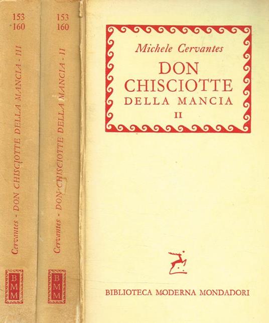 Don Chisciotte della Mancia vol.II III - Miguel de Cervantes - copertina