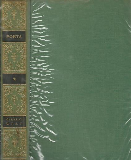 Poesie - Carlo Porta - copertina