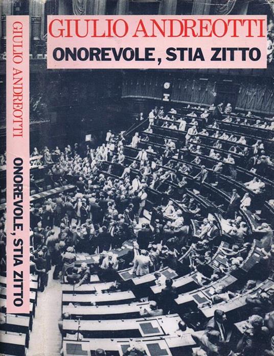 Onorevole stia zitto - Giulio Andreotti - copertina