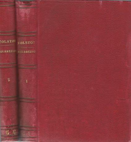 Resurrezione - Lev Tolstoj - copertina