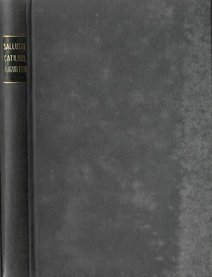 C. Sallusti Crispi Catilina Iugurtha - copertina