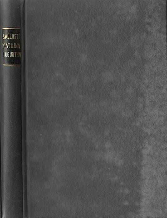 C. Sallusti Crispi Catilina Iugurtha - copertina