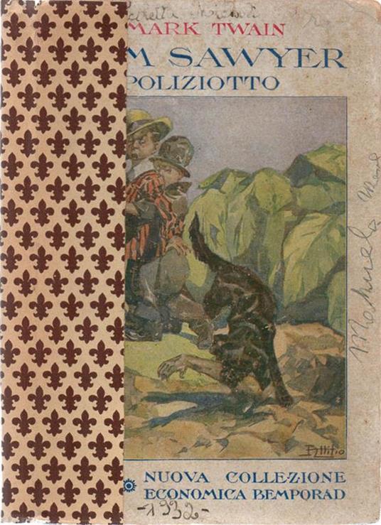 Tom Sawjer poliziotto - Mark Twain - copertina