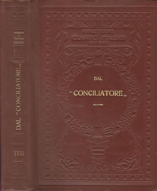 Dal "Conciliatore" - copertina