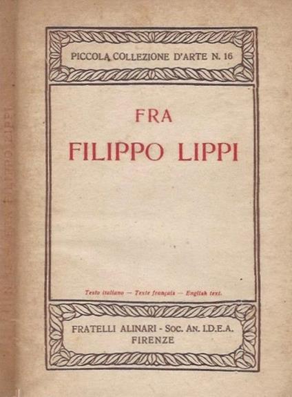 Fra Filippo Lippi - copertina