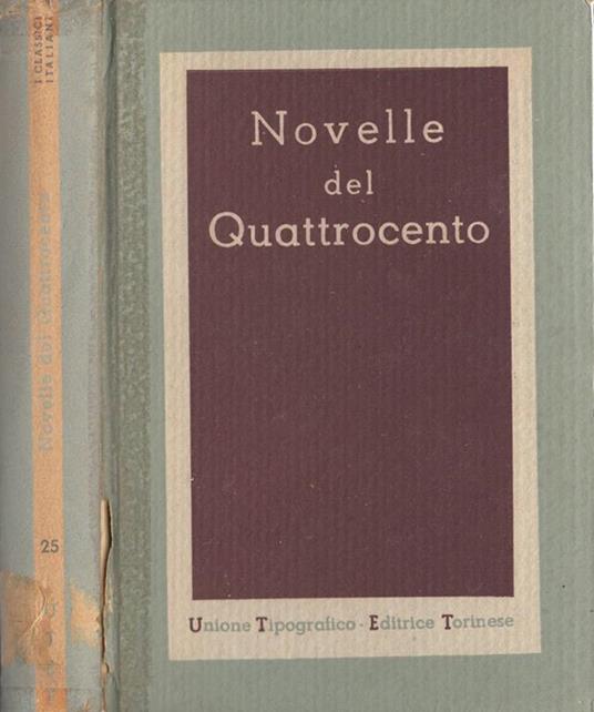 Novelle del Quattrocento - copertina