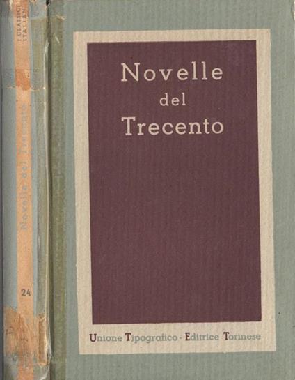 Novelle del Trecento - copertina