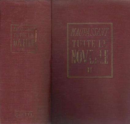 Tutte le novelle vol. II - Guy de Maupassant - copertina