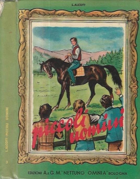 Piccoli uomini - Louisa May Alcott - copertina
