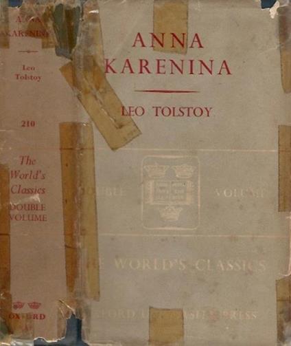 Anna Karenina - Lev Tolstoj - copertina