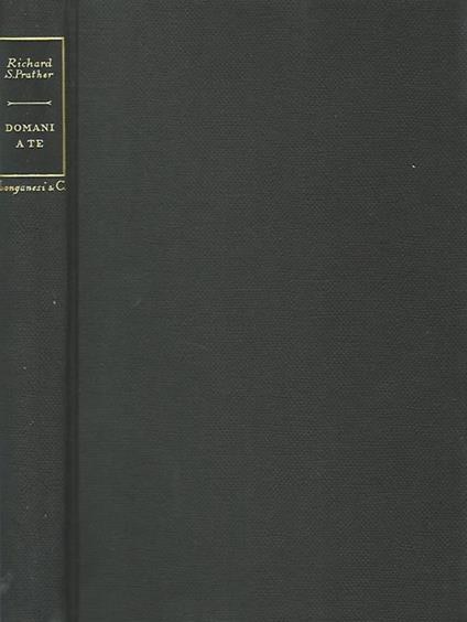 Domani a te - Richard S. Prather - copertina