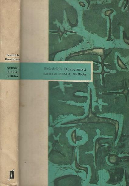 Griego Busca Griega - Friedrich Durrenmatt - copertina