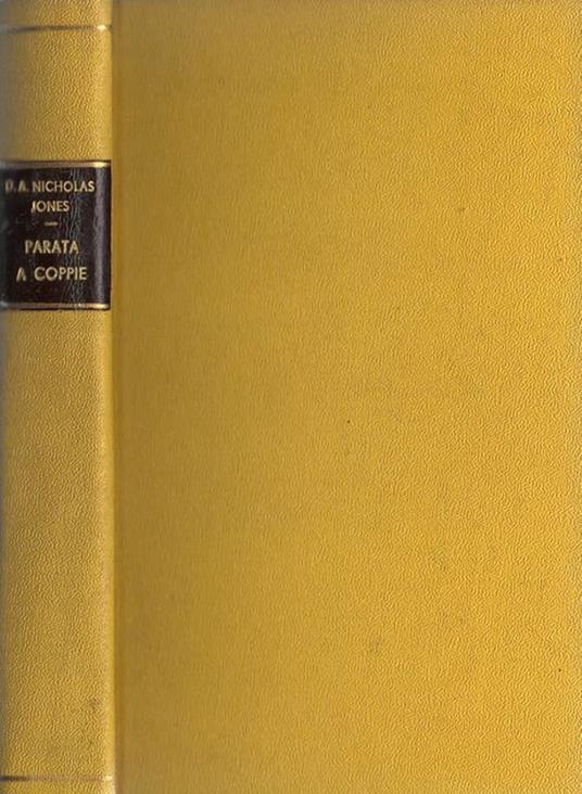 Parata a coppie - copertina