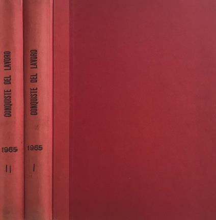 Conquiste del lavoro 1965. Settimanale della CISL - copertina