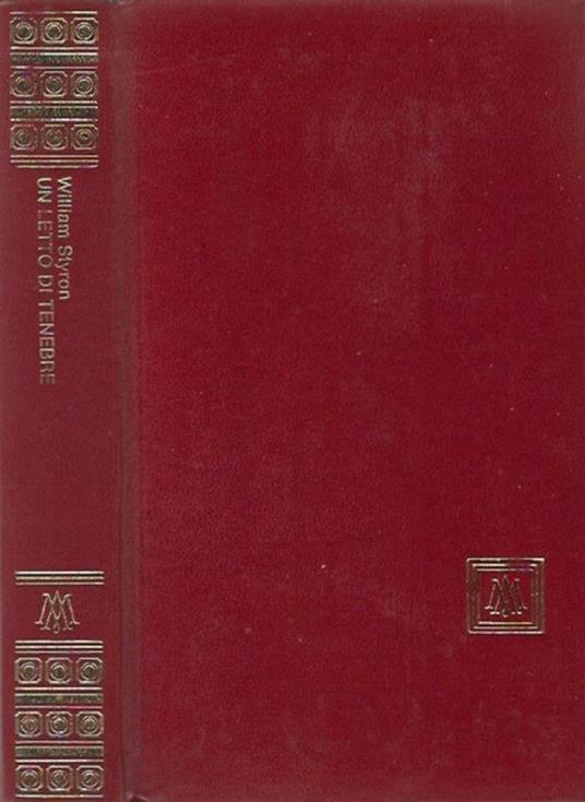 Un letto di tenebre - William Styron - copertina