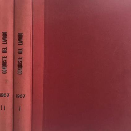 Conquiste del lavoro 1967. Settimanale della CISL - copertina