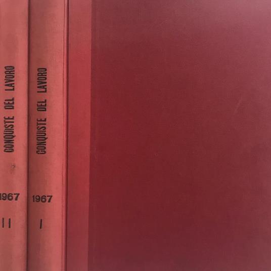 Conquiste del lavoro 1967. Settimanale della CISL - copertina
