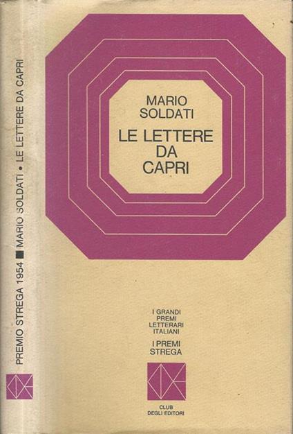 Le lettere da Capri - Mario Soldati - copertina