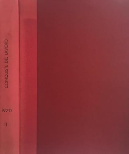 Conquiste del lavoro 1970. Settimanale della CISL - copertina