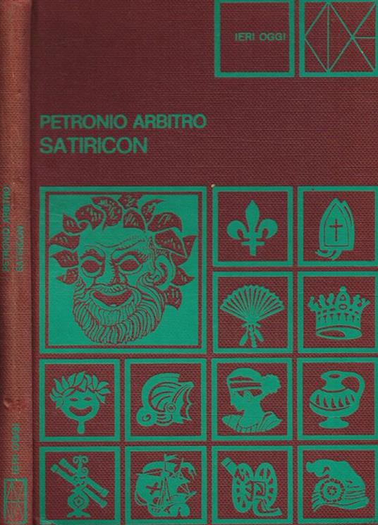 Satiricon - Arbitro Petronio - copertina