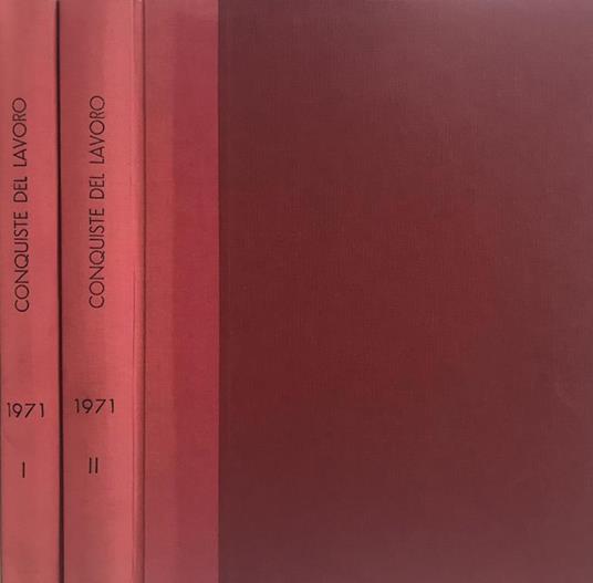 Conquiste del lavoro 1971. Settimanale della CISL - copertina