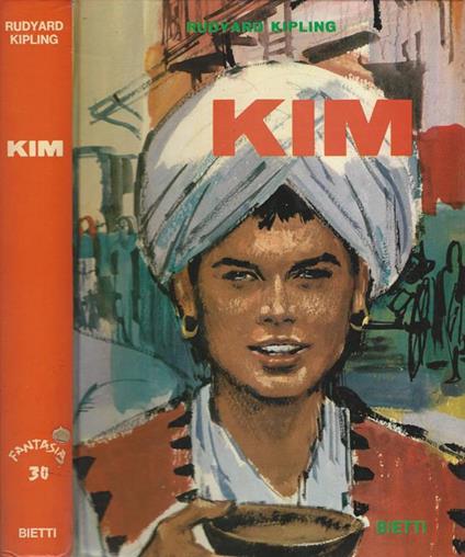 Kim - Rudyard Kipling - copertina