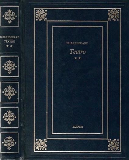 Teatro vol. 2 - William Shakespeare - copertina