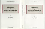 Memorie e testimonianze. I di famiglia