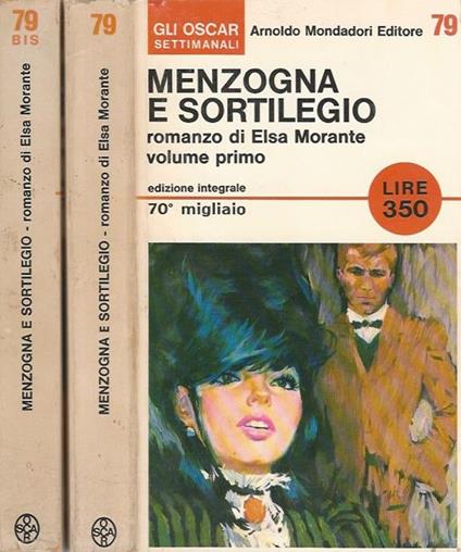 Menzogna e sortilegio - Elsa Morante - copertina