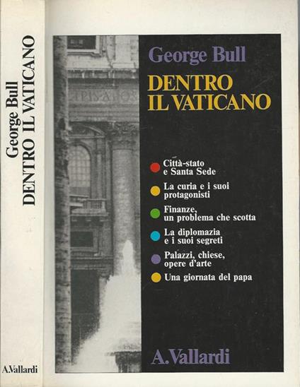 Dentro il Vaticano - George Bull - copertina