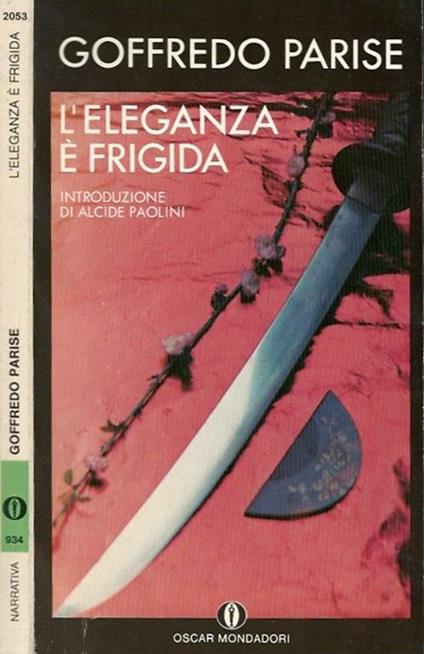 L' eleganza è frigida - Goffredo Parise - copertina