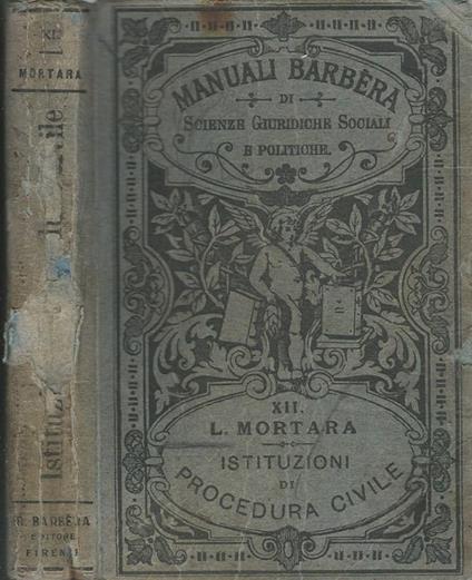 Istituzioni di procedura civile - Ludovico Martara - copertina