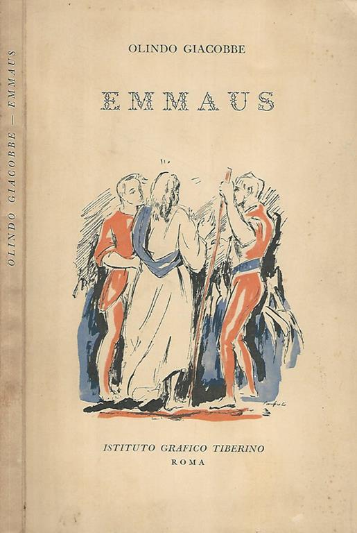 Emmaus - Olindo Giacobbe - copertina