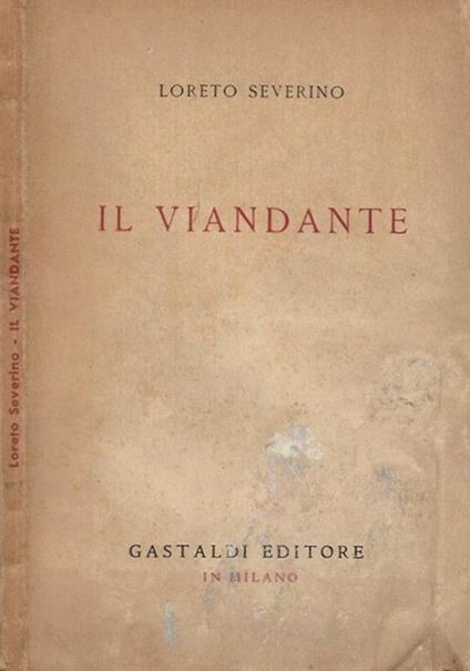 Il viandante - Loreto Severino - copertina