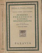 Pensiero pedagogico e storia dell’educazione – Volume primo. Nozioni generali preliminari – Età classica – Cristianesimo – Medio Evo