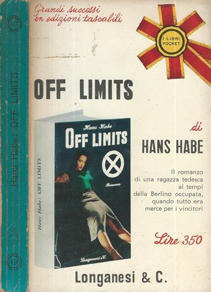 Off limits - Hans Habe - copertina