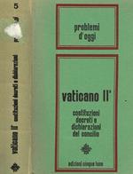Vaticano II. Costituzioni, Decreti e dichiarazioni del Concilio