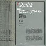Realtà del Mezzogiorno. Mensile di politica economica e cultura. Anno IX n.1/2 4 5 6 7 8/9 10 11
