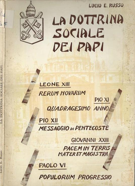 La dottrina sociale del Papi - Lucio Russo - copertina