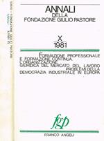 Annali della Fondazione Giulio Pastore n.X (1981)