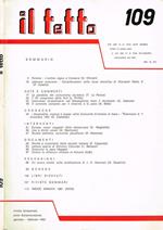 Il Tetto. Rivista bimestrale fondata a Napoli nel 1963. Anno XIX n.109