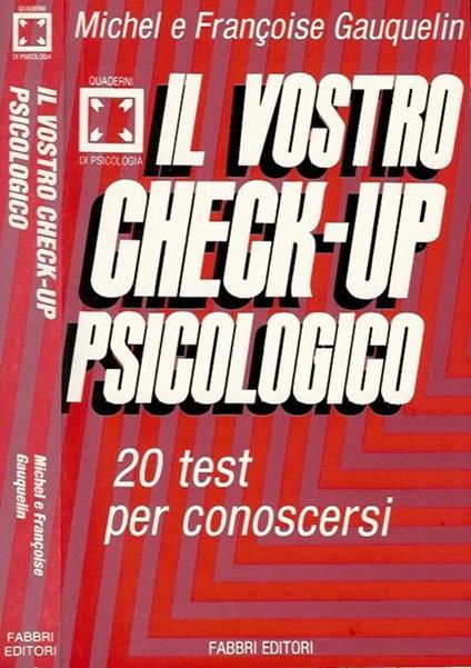 Il vostro check - up psicologico - copertina