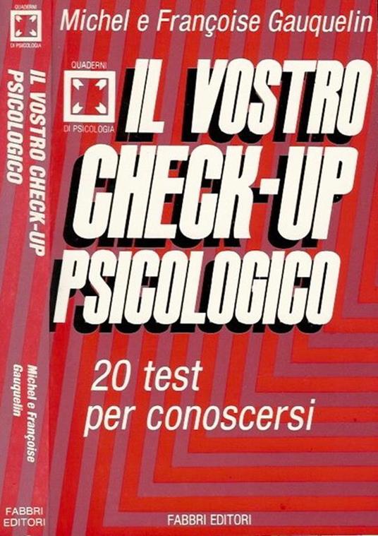 Il vostro check - up psicologico - copertina